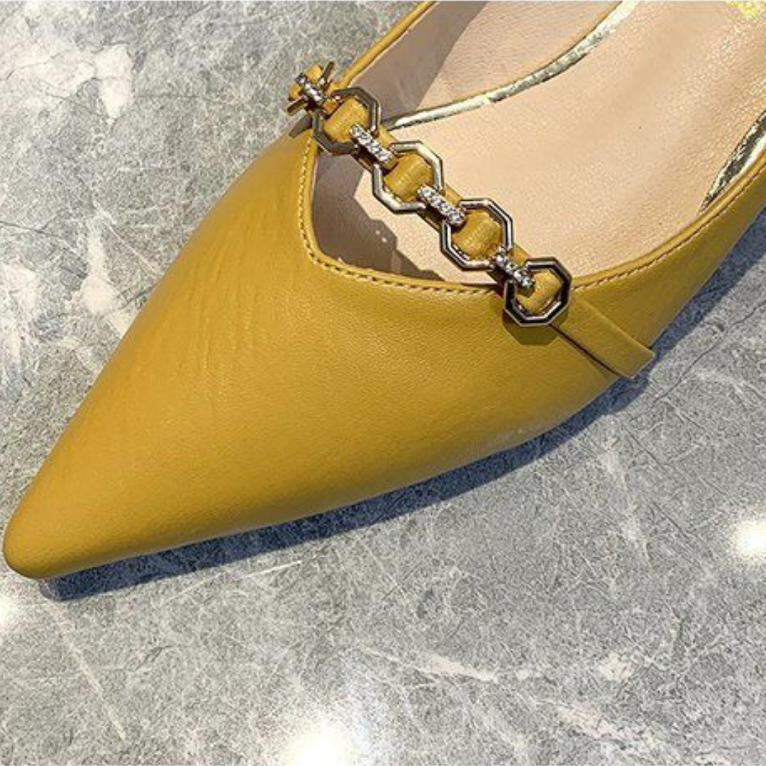 ポインテッドシンプルパンプス otoh1269